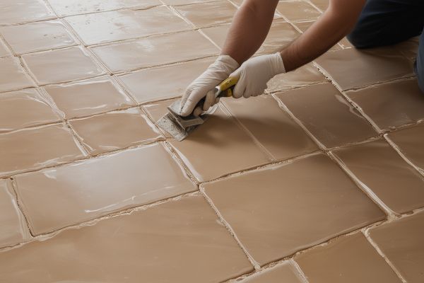 Tile sealing application